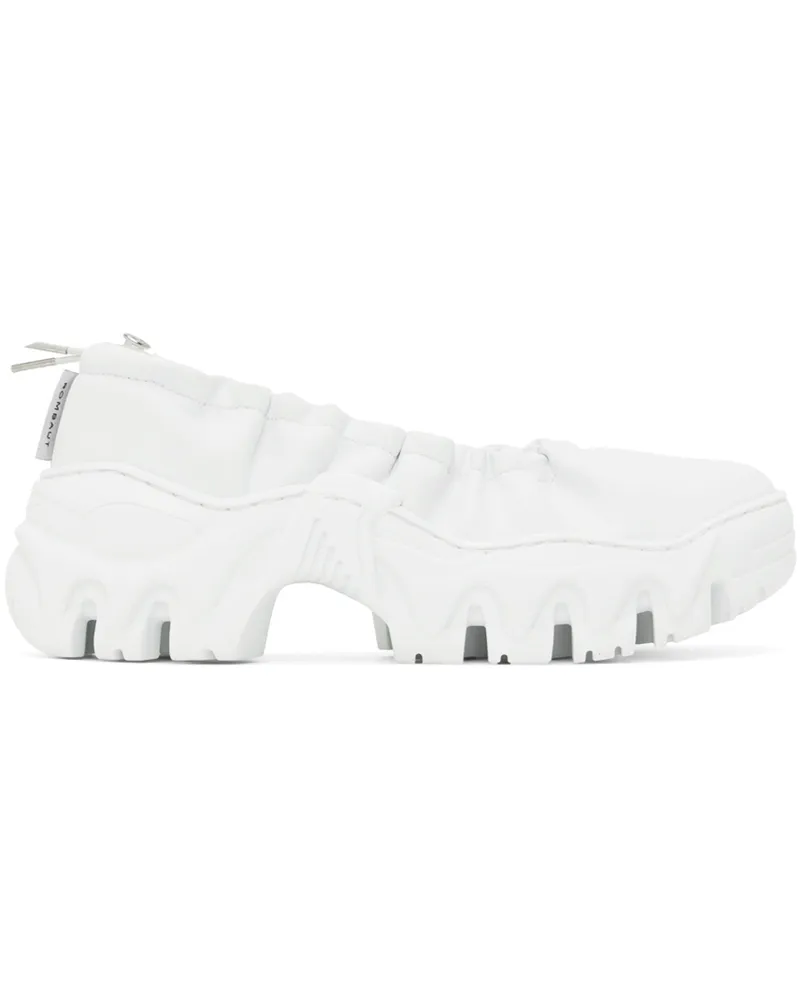 Rombaut White Boccaccio II Aura Ballerina Flats White