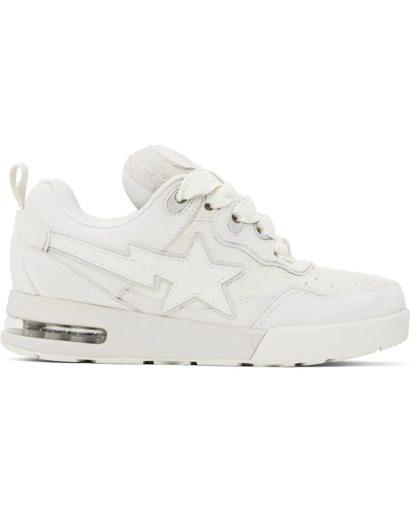 BAPE Off-White Flip Sta #1 Sneakers White