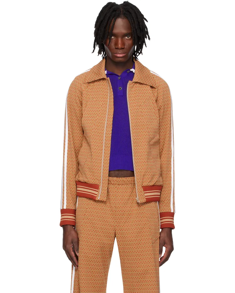 Egonlab Tan Track Jacket Maglia