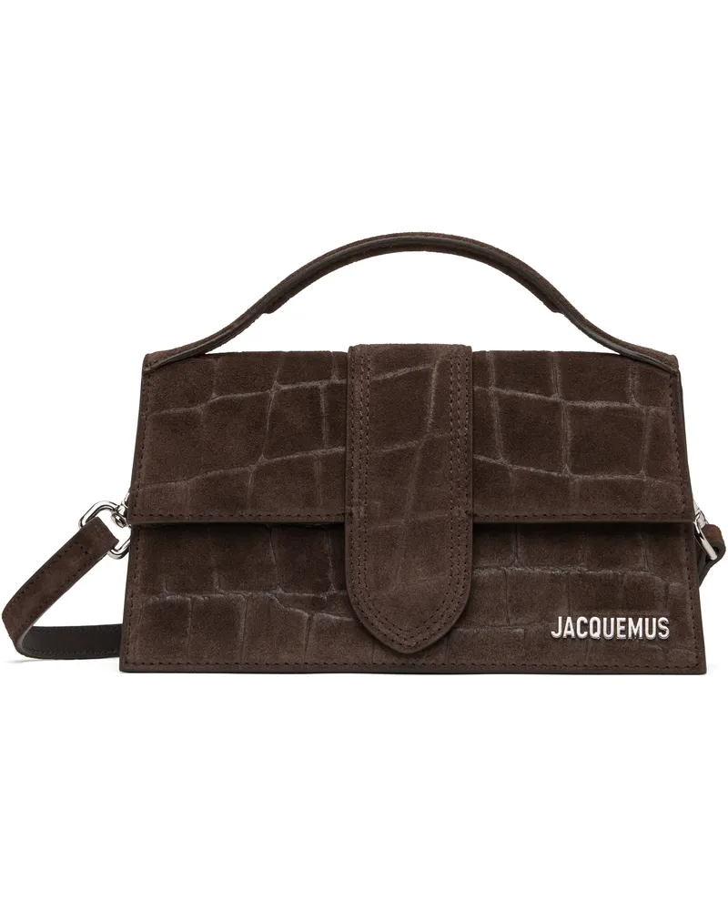 Jacquemus Brown 'The large Bambino' Bag 880