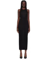 WARDROBE.NYC Black Tank Maxi Dress Black