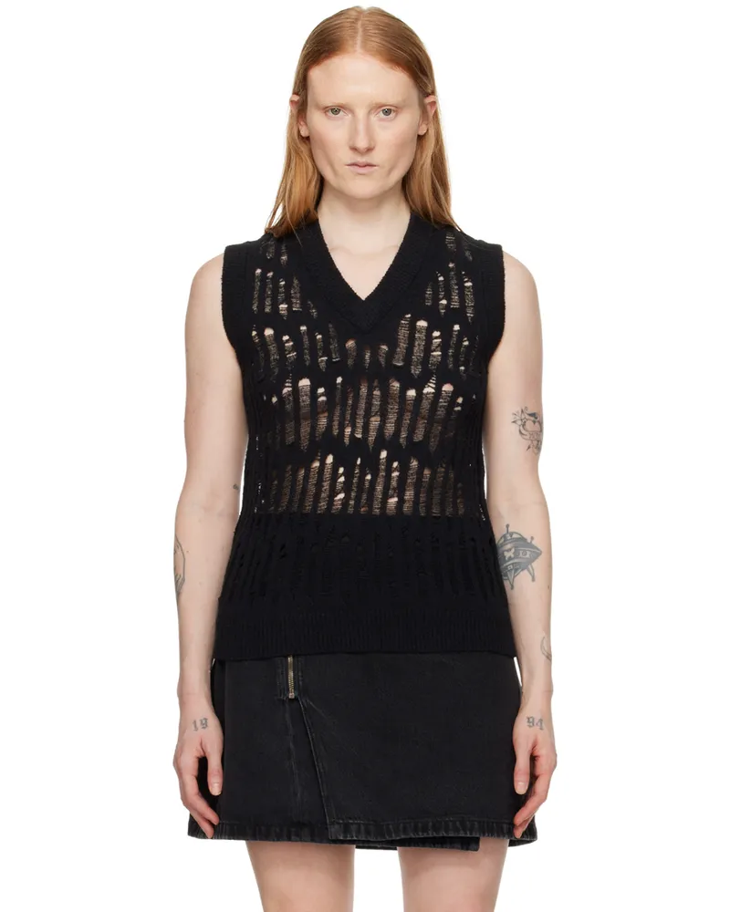 Eytys Black Yves Vest Black