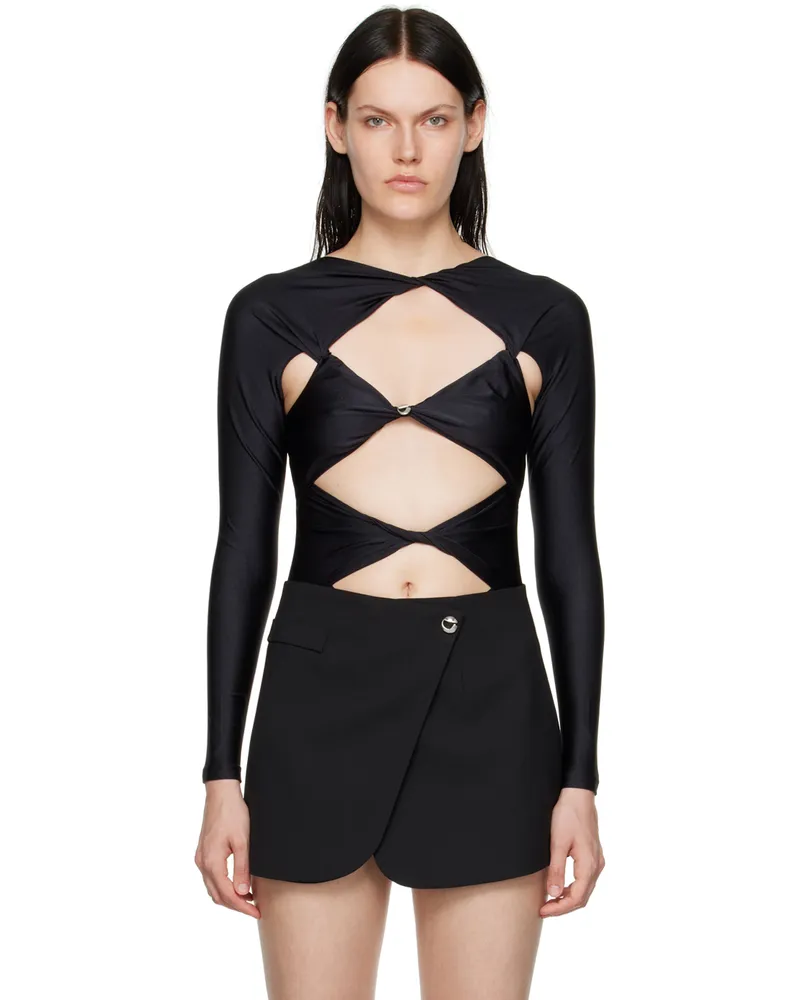 COPERNI Black Cutout Bodysuit Black