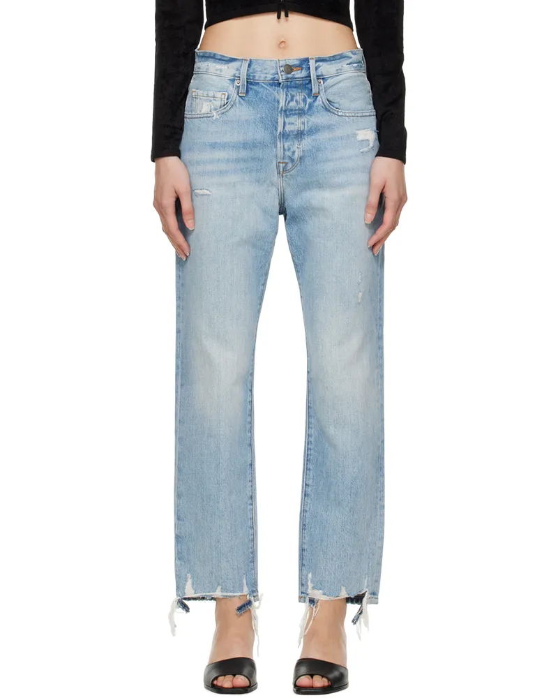 Frame Denim Blue 'Le Original' Jeans Clash