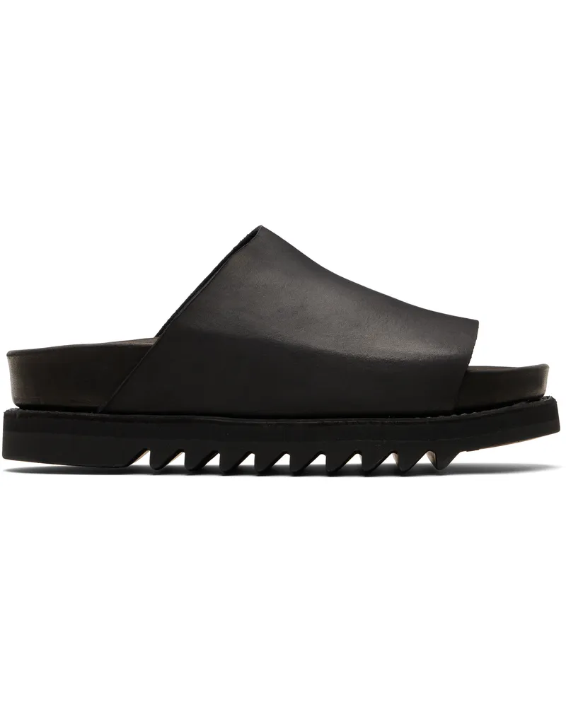 GUIDI Black BRK06 Sandals Blkt
