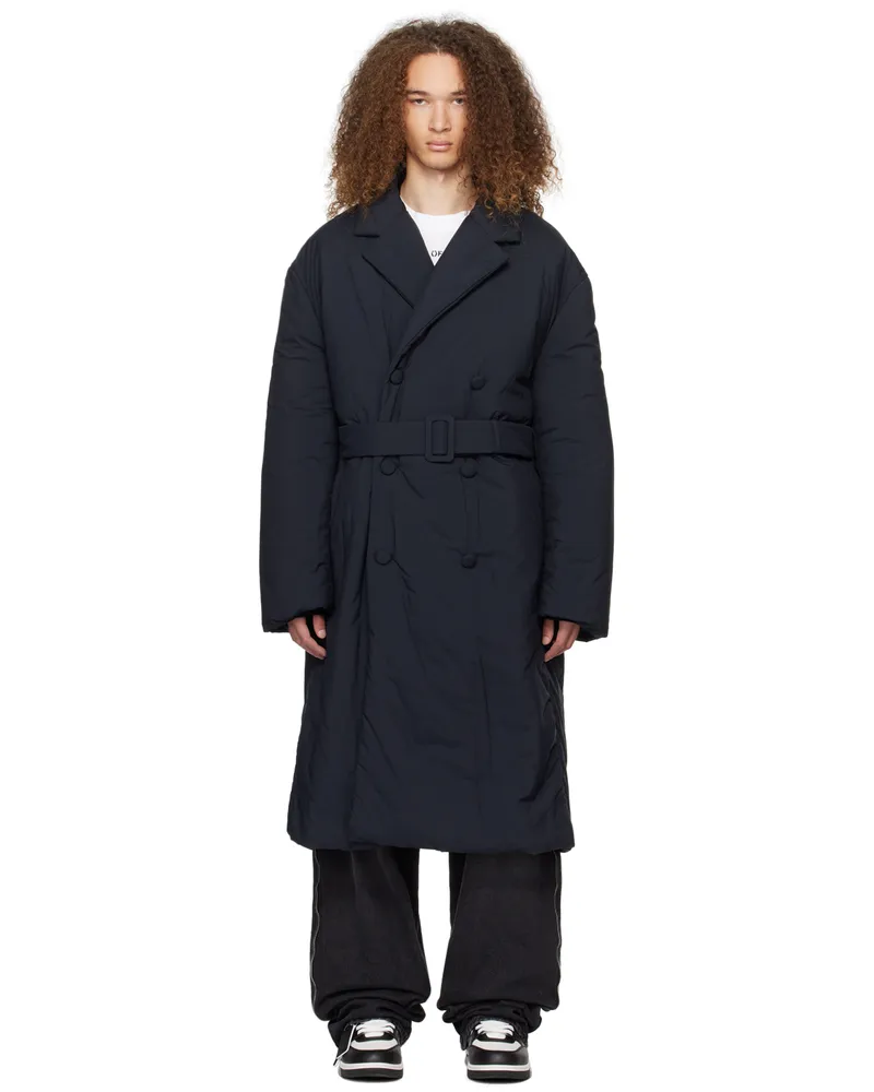 OFF-WHITE Black Arrow Coat Black