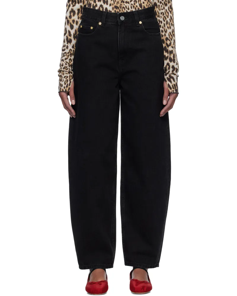 Ganni Black Stary Jeans 006
