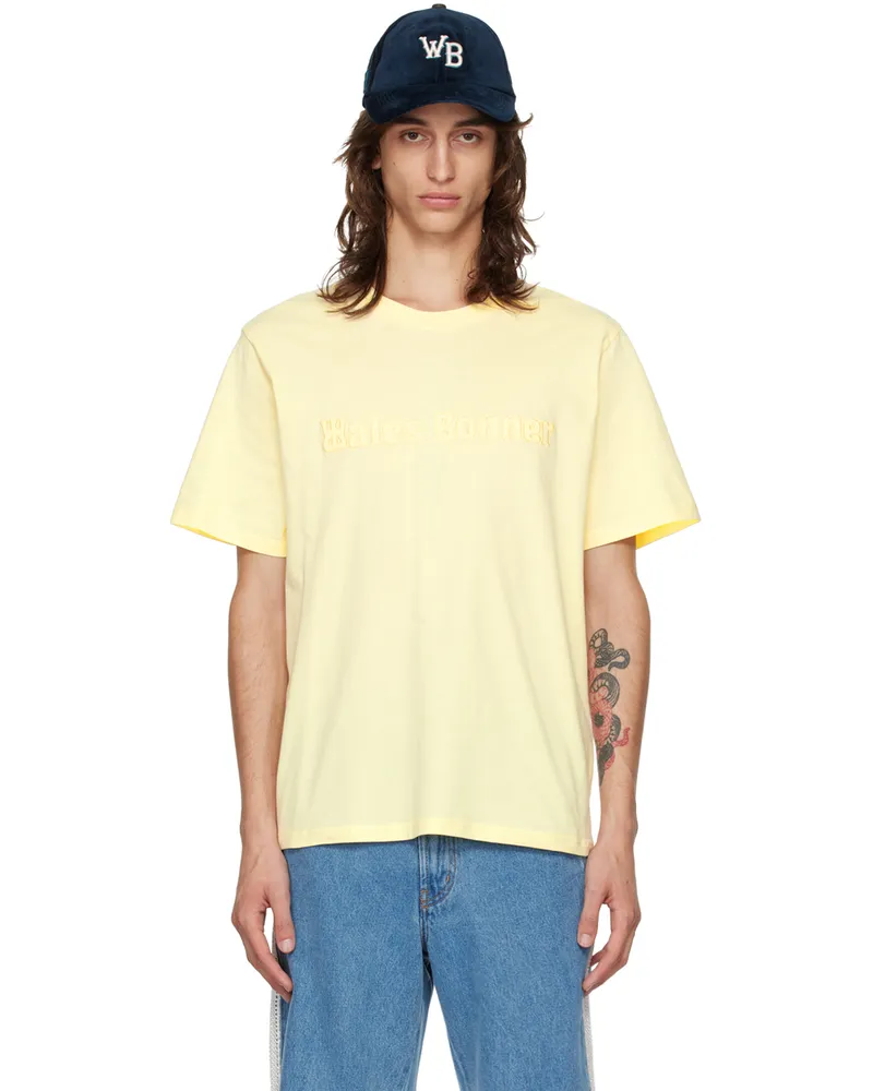Wales Bonner Yellow Original T-Shirt Yellow