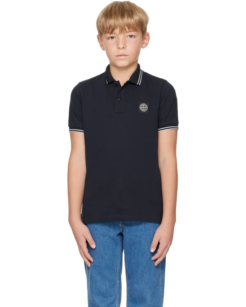 Stone Island Kids Navy 21348 Polo V0020