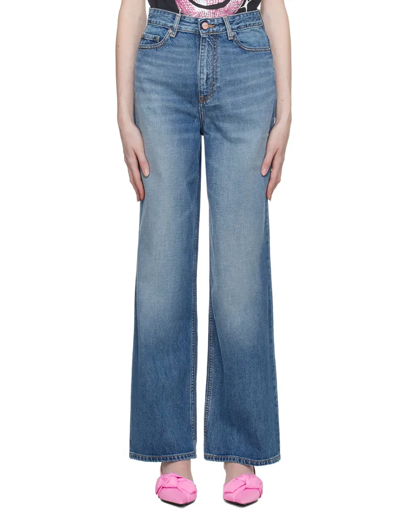 Ganni Blue Magny Jeans 567