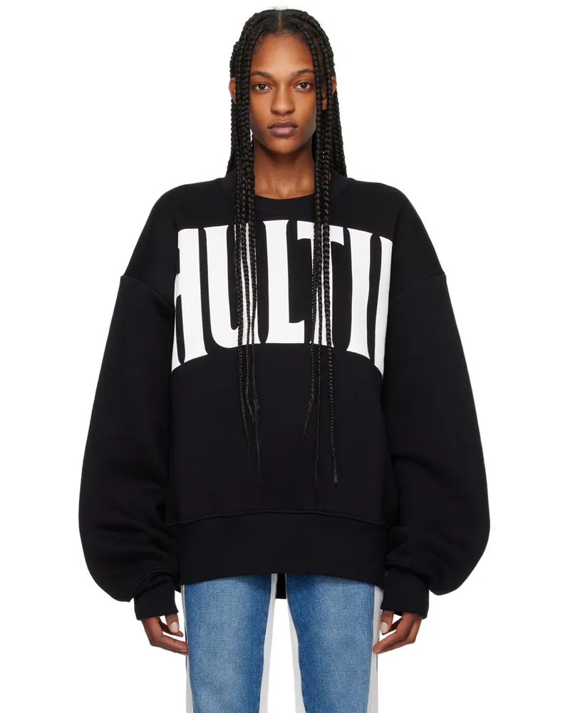 Jean Paul Gaultier Black 'The Gaultier' Sweatshirt 0001