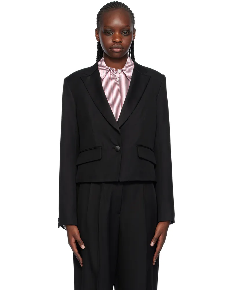 Rag & Bone Black Valerie Blazer Black