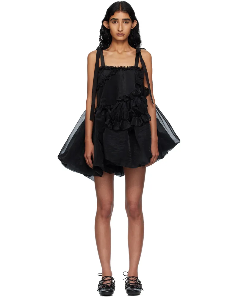Cecilie Bahnsen Black Cristina Minidress Black