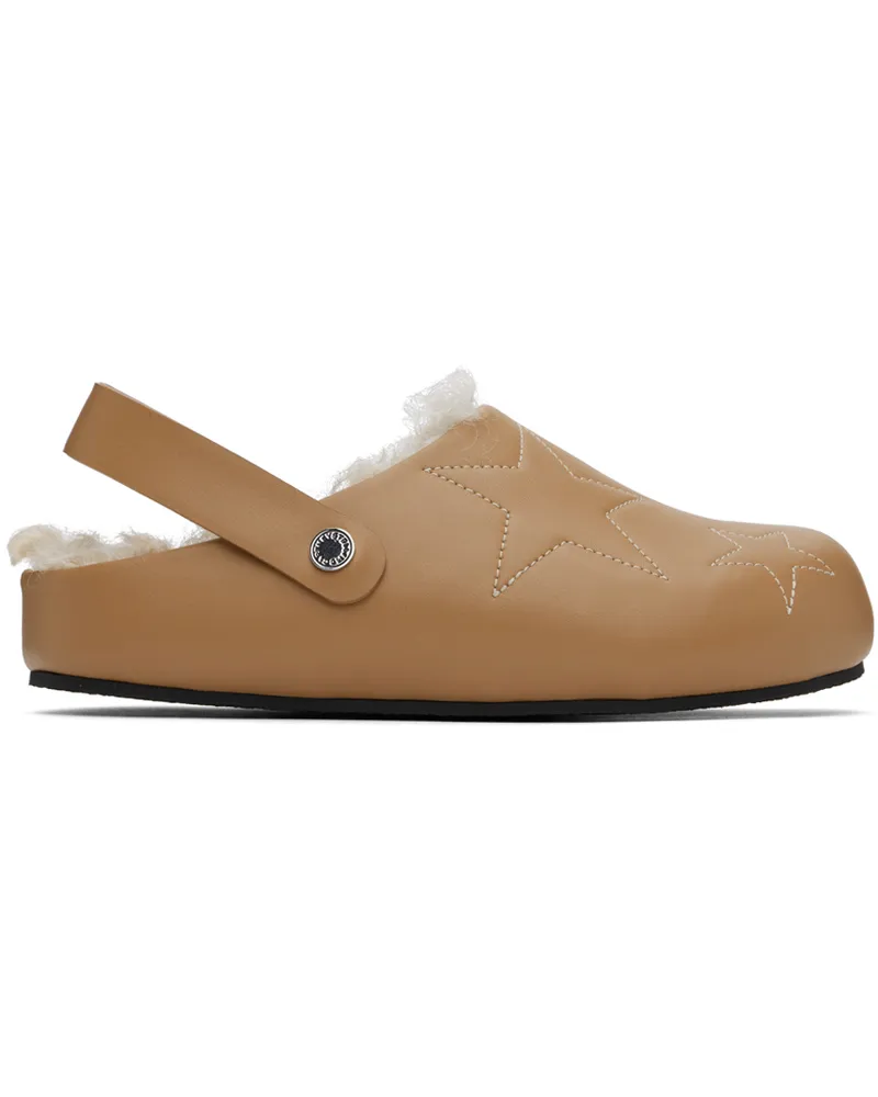Stella McCartney Tan Elyse Clogs 2134