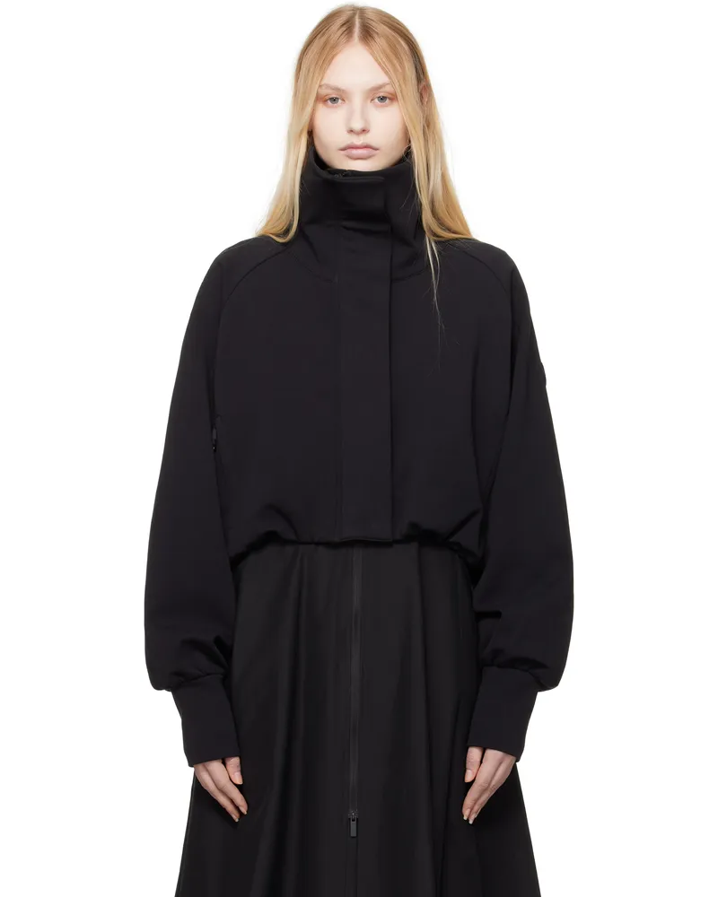 Moncler Black Zip Up Jacket 999