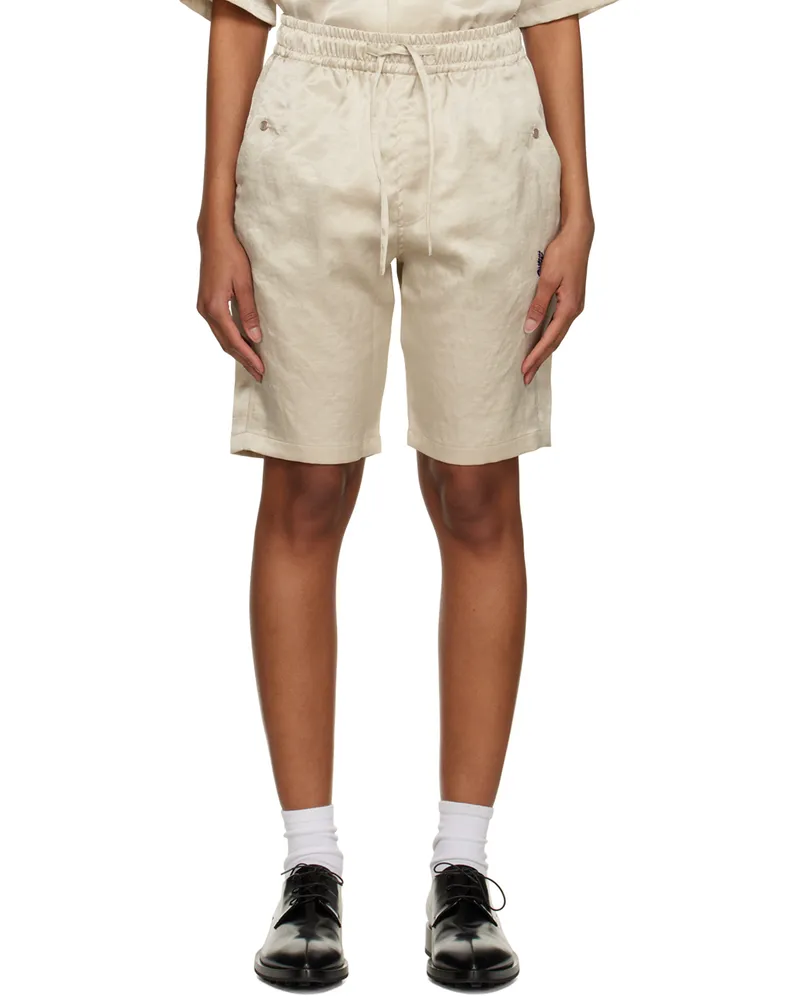 NEEDLES Beige String Cowboy Shorts A-beige