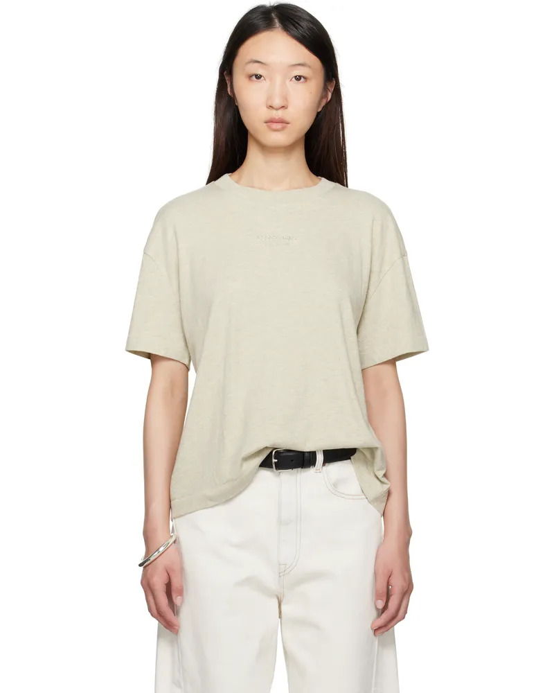 Fear of God Beige Classic Fit T-shirt Heather