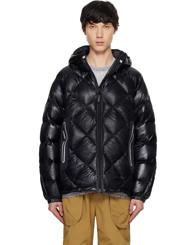 and wander Black Diamond Stitch Down Jacket Black010