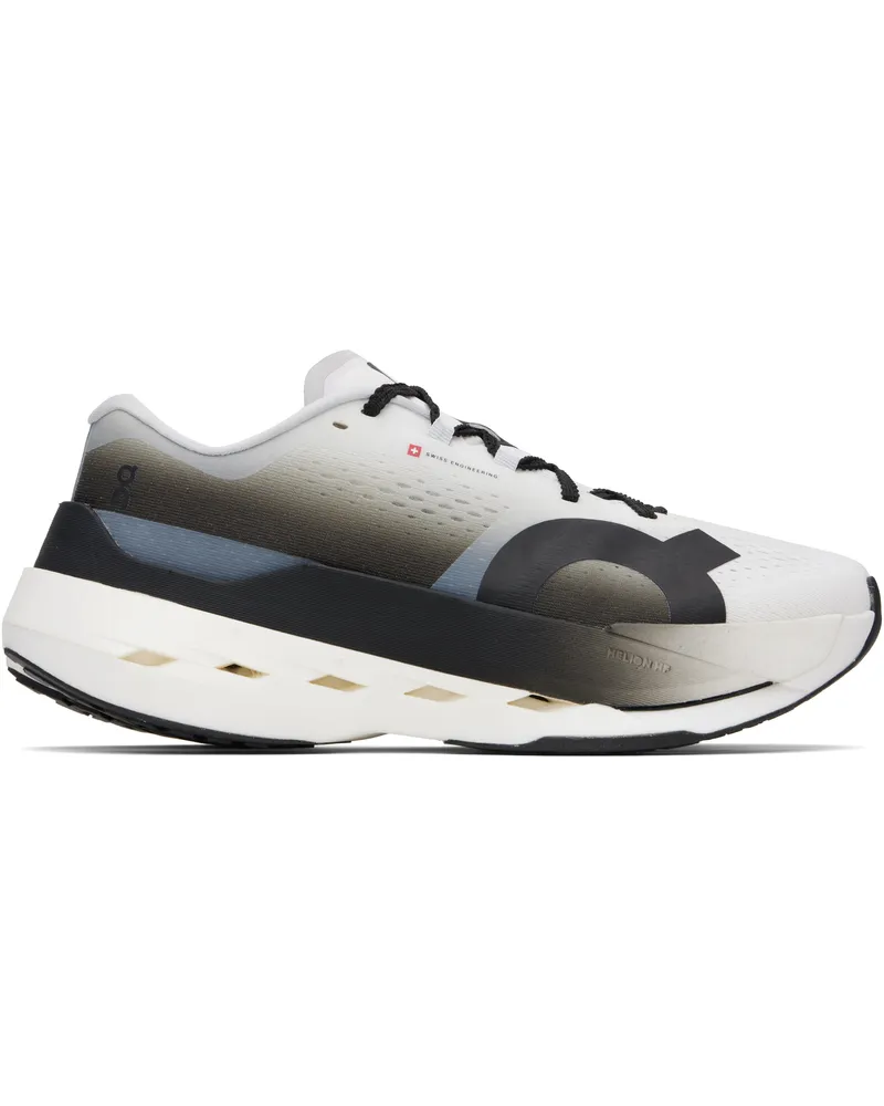 ON White & Black Cloudboom Max Sneakers White