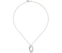 Silver River Sapphire Pendant Necklace
