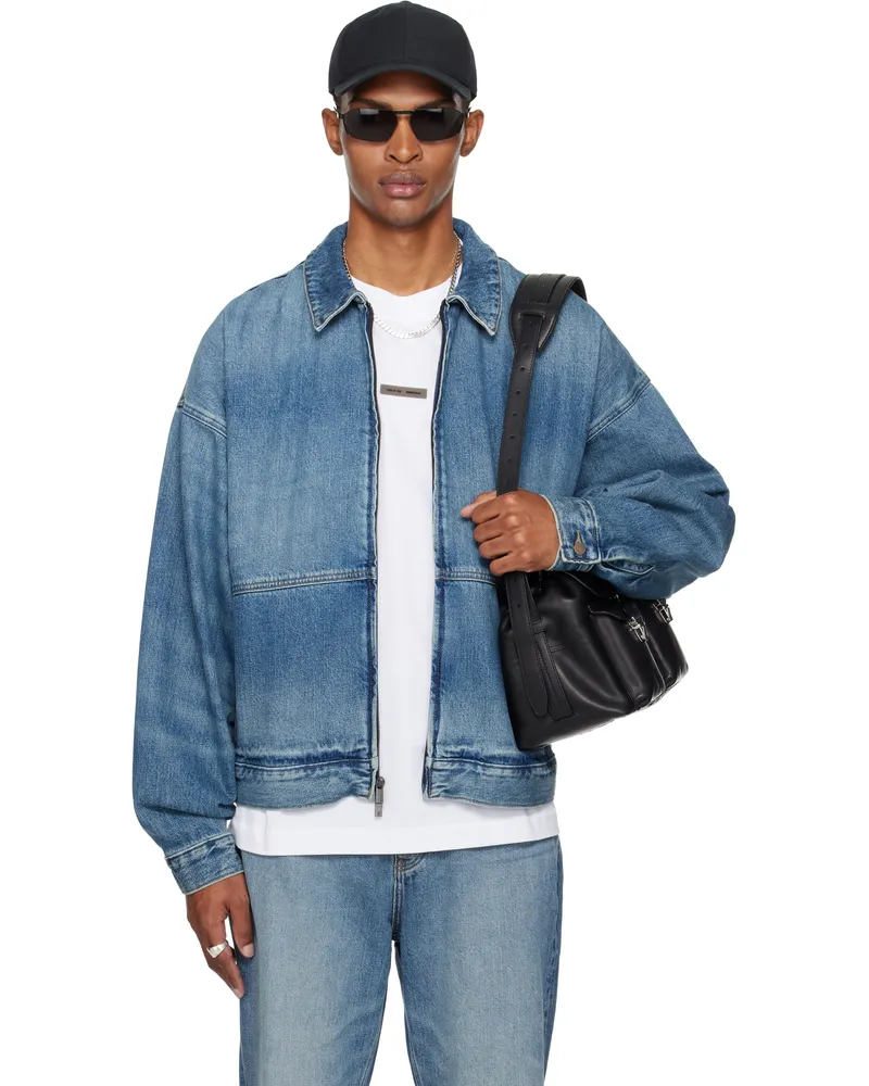 Fear of God Blue Denim Trucker Jacket Classic