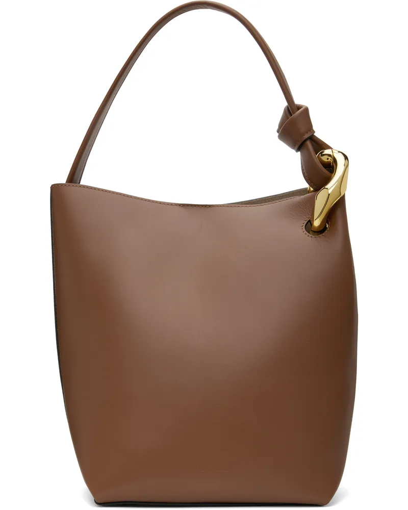 J.W.Anderson Brown JWA Corner Bucket Tote 640