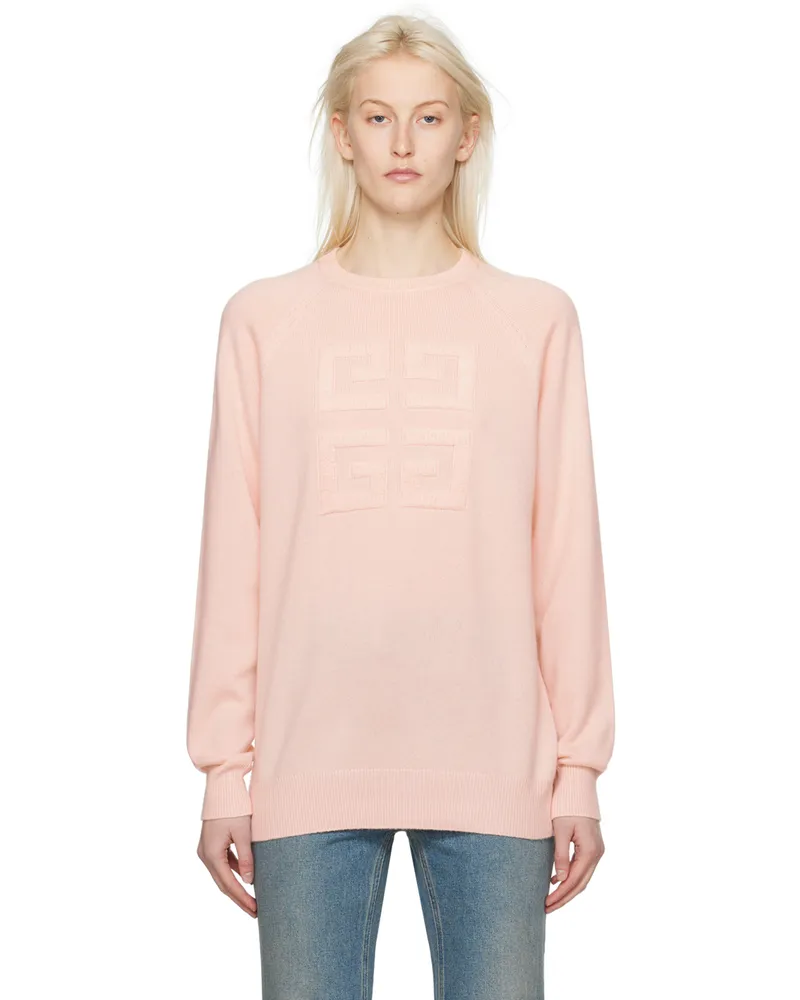 Givenchy Pink 4G Sweater 682-blush
