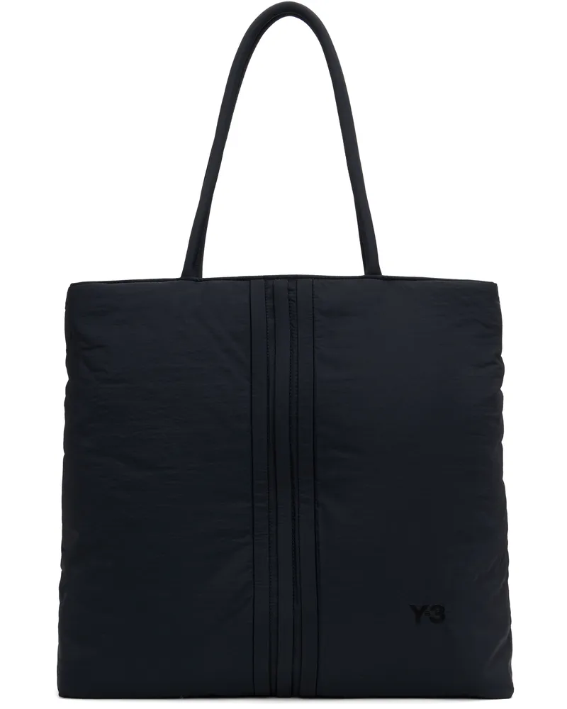 Y-3 Black 'Y-3' Padded Tote Black