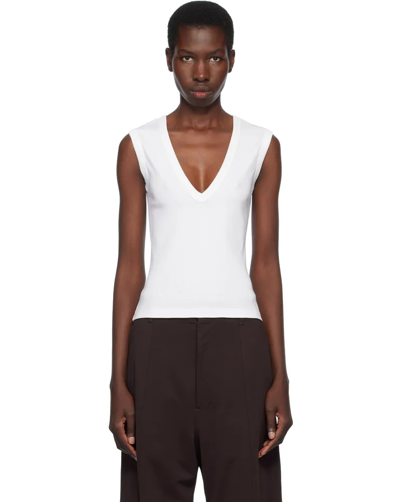 Flore Flore White Dewi Tank Top White