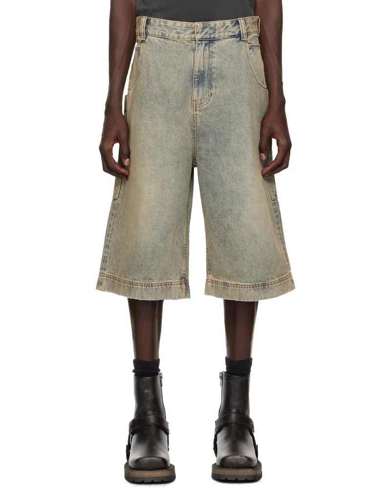 Entire Studios Blue D Denim Shorts Surfacewave
