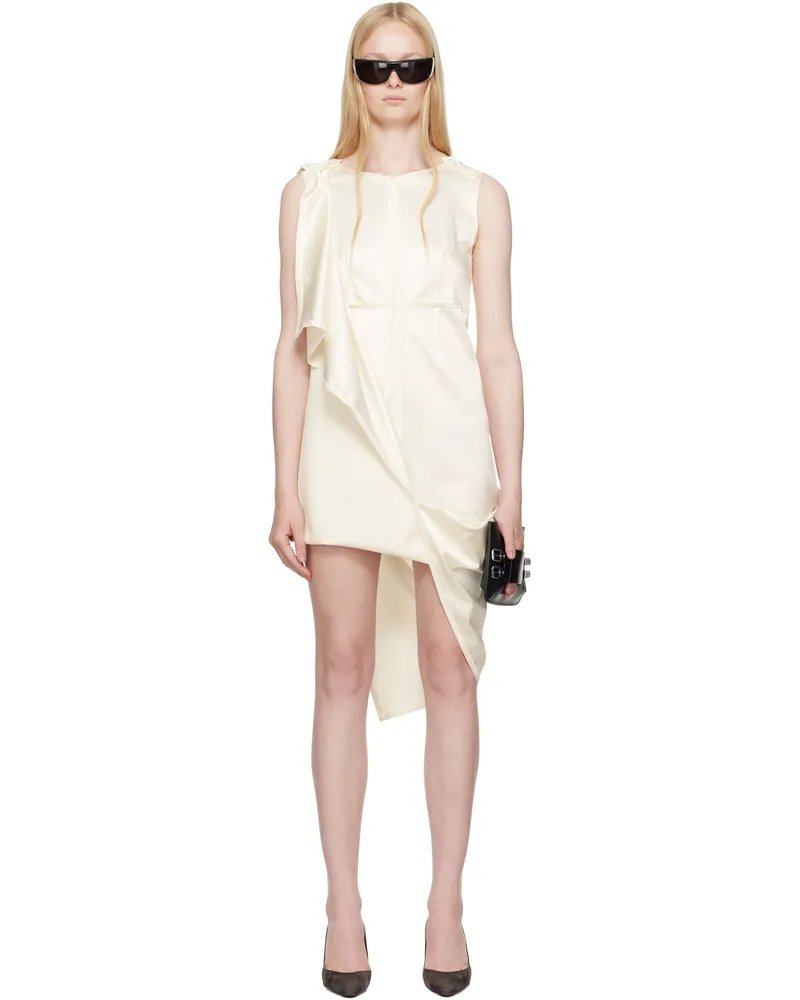 Maison Margiela Off-White Longline Maxi Dress 101
