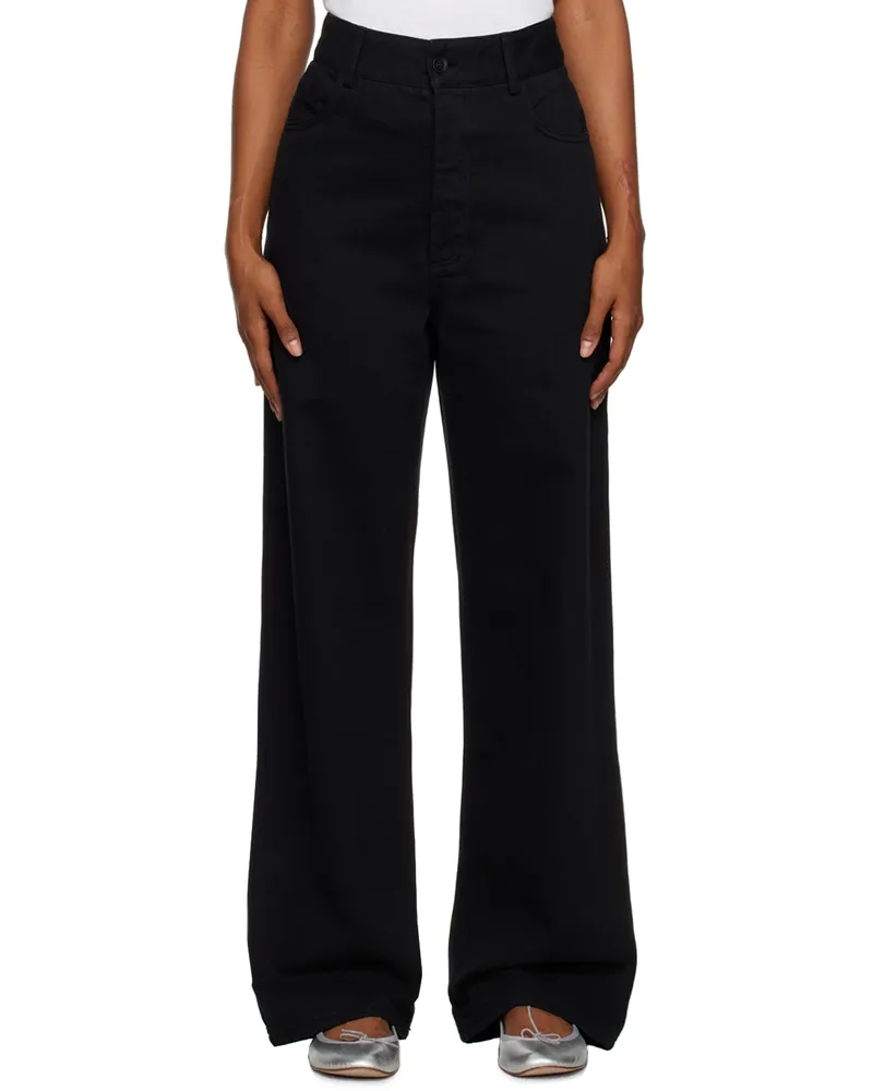 Baserange Black Navalo Trousers Black