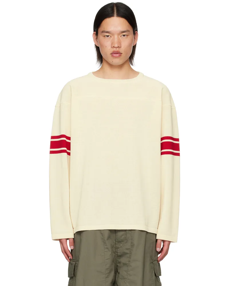 nanamica Off-White Midshipman Sweater Ec