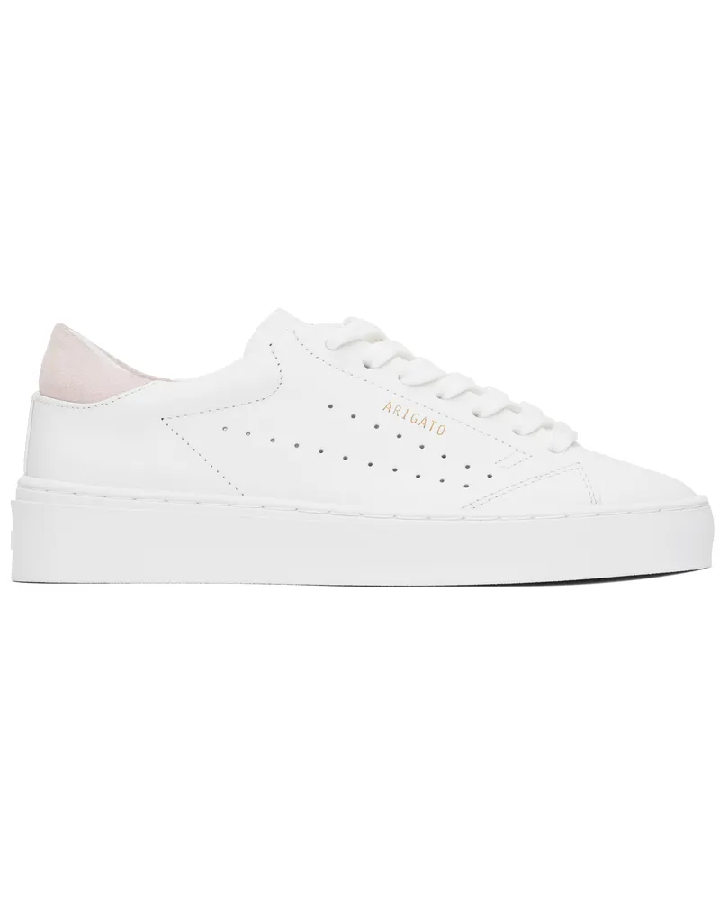 Axel Arigato White & Pink Court Sneakers White