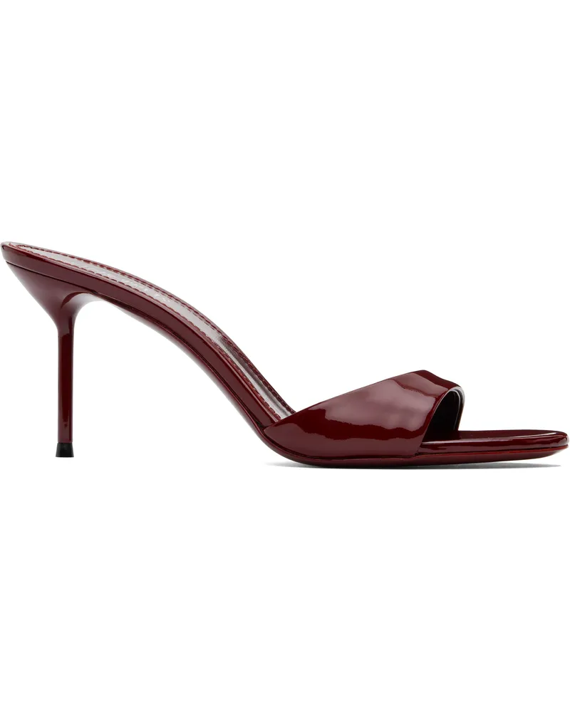 Paris Texas Burgundy Lidia 70 Mules Rouge