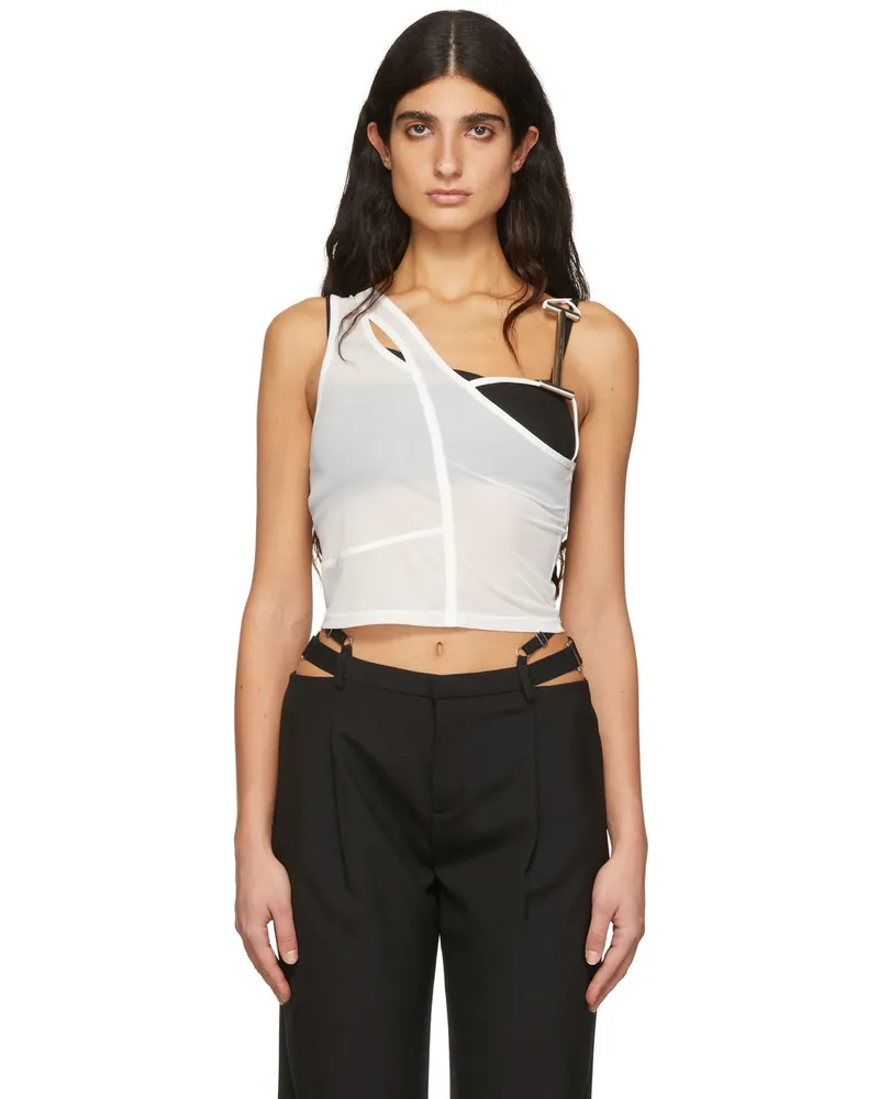 Heliot Emil White Dispar Tank Top White