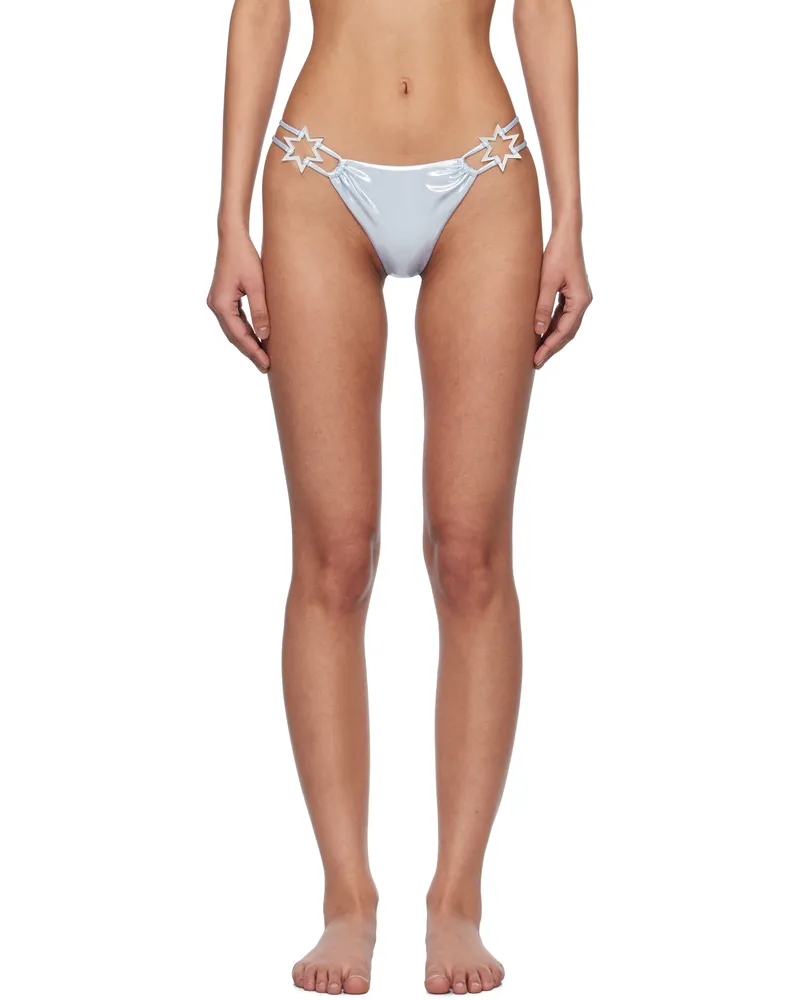 MISBHV Blue Hollywood Bikini Bottom Blue