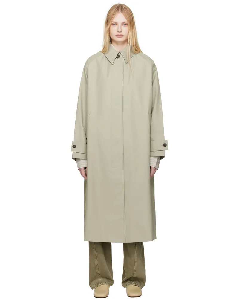 Studio Nicholson Taupe Holin Trench Coat Soap