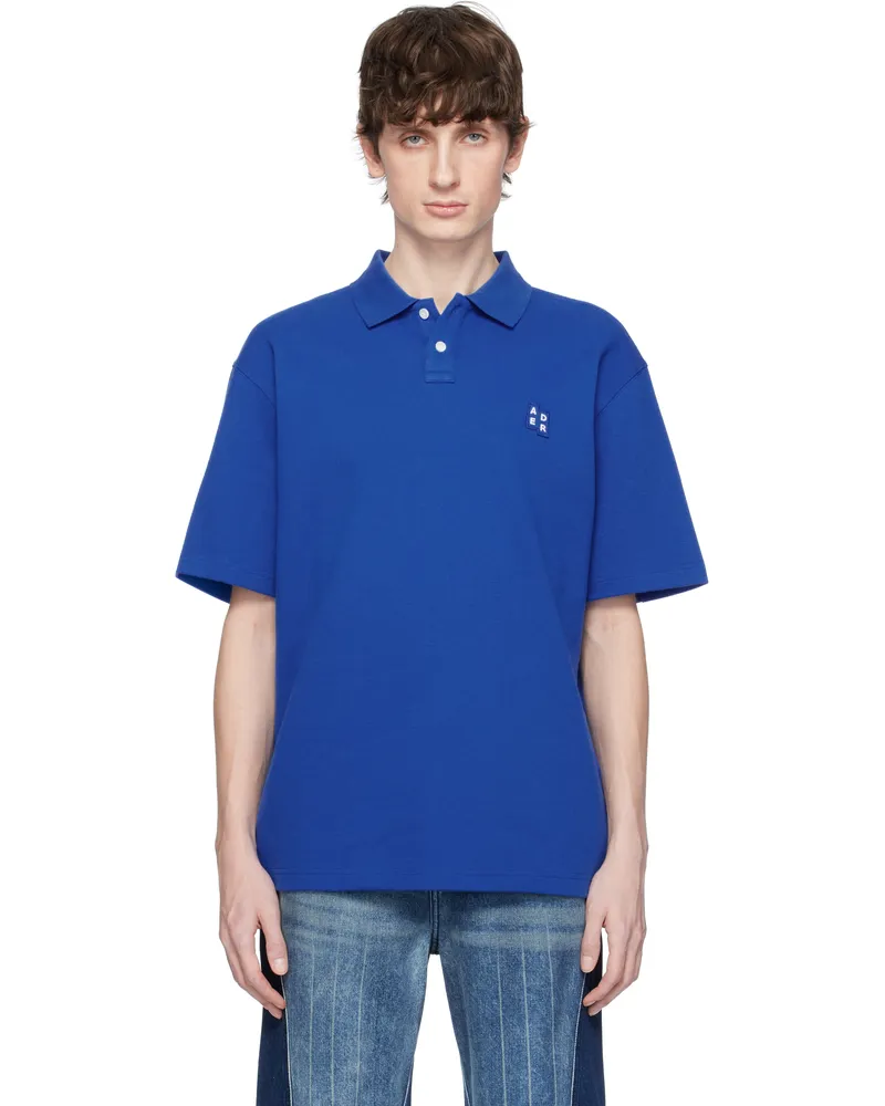 Adererror Blue Sig; TRS Tag 01 Polo Blue
