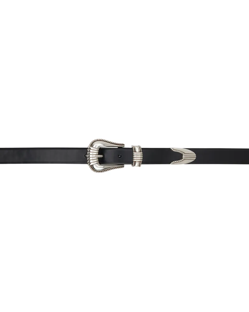 Toga Black Metal Belt Black