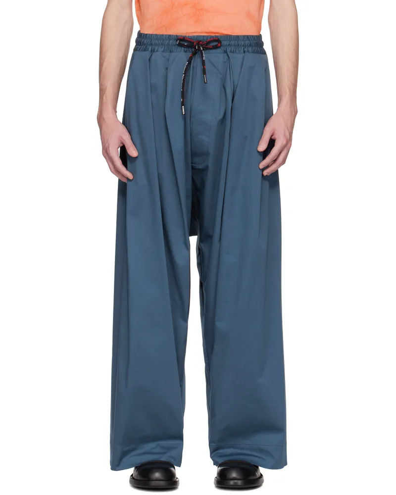Vivienne Westwood Navy Balloon Trousers Ss25-k416