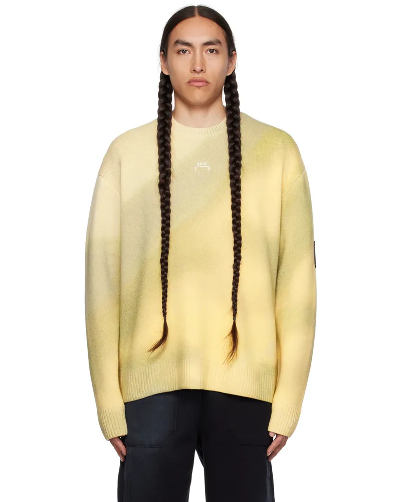 ACW* Yellow Gradient Sweater Bone