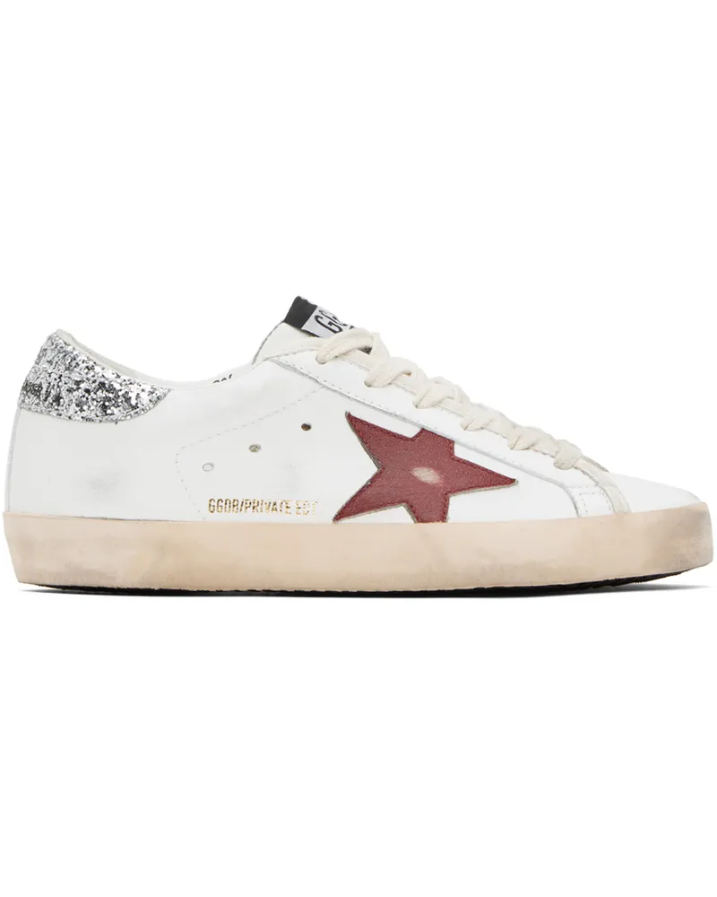 Golden Goose SSENSE Exclusive White Limited Edition Superstar Sneakers White