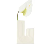 White Archway J Vase