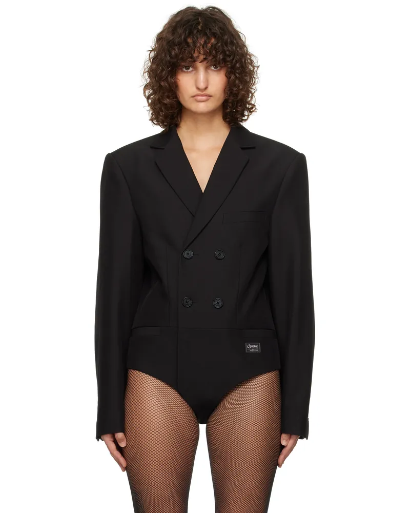 COPERNI Black Tailored Bodysuit Black
