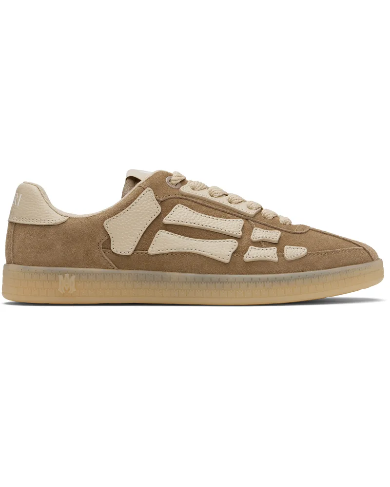 Amiri Brown Pacific Bones Sneakers Brown