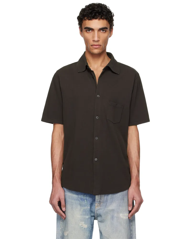 Our Legacy Brown Analog Shirt Deep