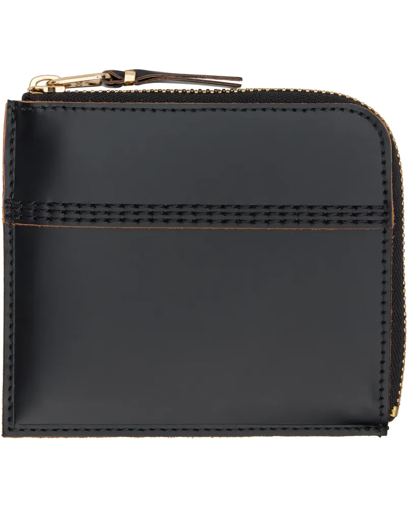 Comme des Garçons Black Triple Stitch Wallet 1