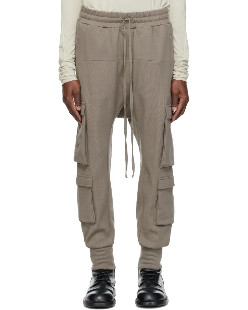 THOM KROM Gray M ST 498 Cargo Pants Rock