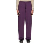 Purple Track Sweatpants